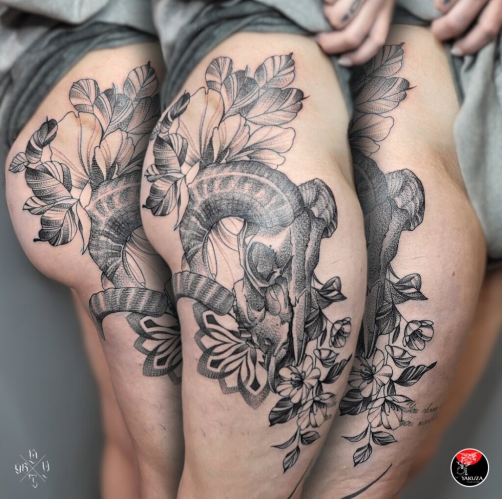 Realizacja tatuażu w Studio Yakuza
